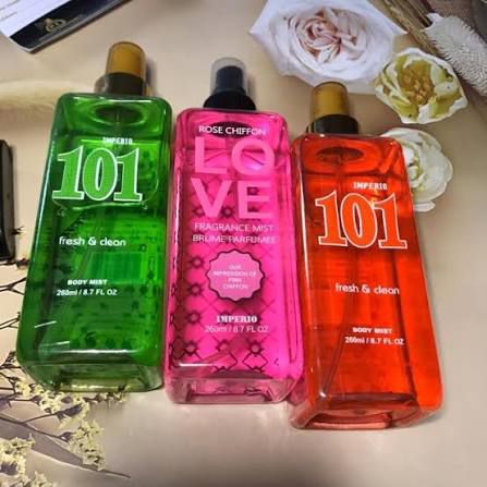 Love mist body spray